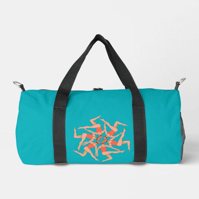 Swimmers - Synchronised Swimming Small  Duffle Bag (Front)