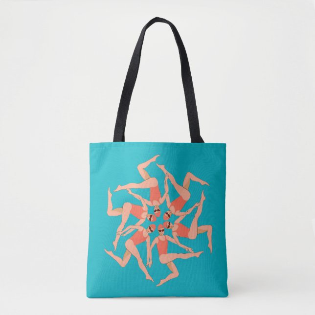 Swimmers - Synchronised Swimming   Tote Bag (Front)