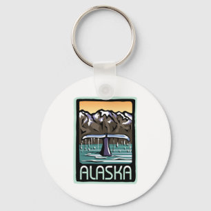 Swimmin' in Alaska Key Ring
