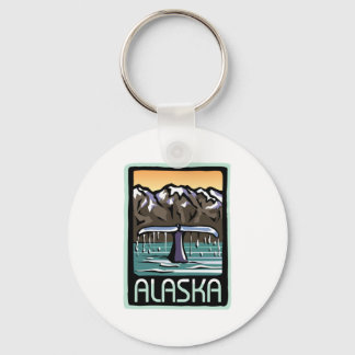 Swimmin' in Alaska Key Ring