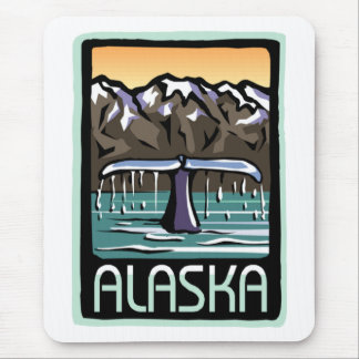 Swimmin' in Alaska Mouse Mat