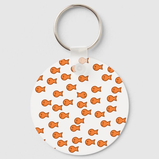 Swimming Against the Rest Key Ring (Front)
