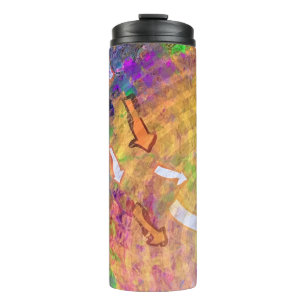 Swimming Arrow Fish Thermal Tumbler
