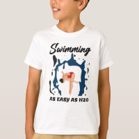 Swimming as Easy as H2O - Funny Swim Design