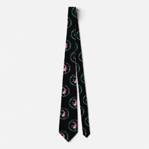 Swimming Axolotl Tie