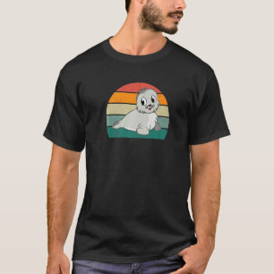 swimming bearded seals howling Sea North Sea Commo T-Shirt