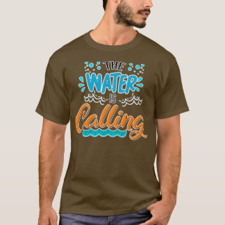 Swimming Best Funny Swimmer Trunks Triathlon Gift T-Shirt