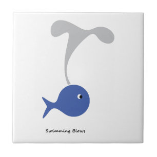 Swimming Blows Tile