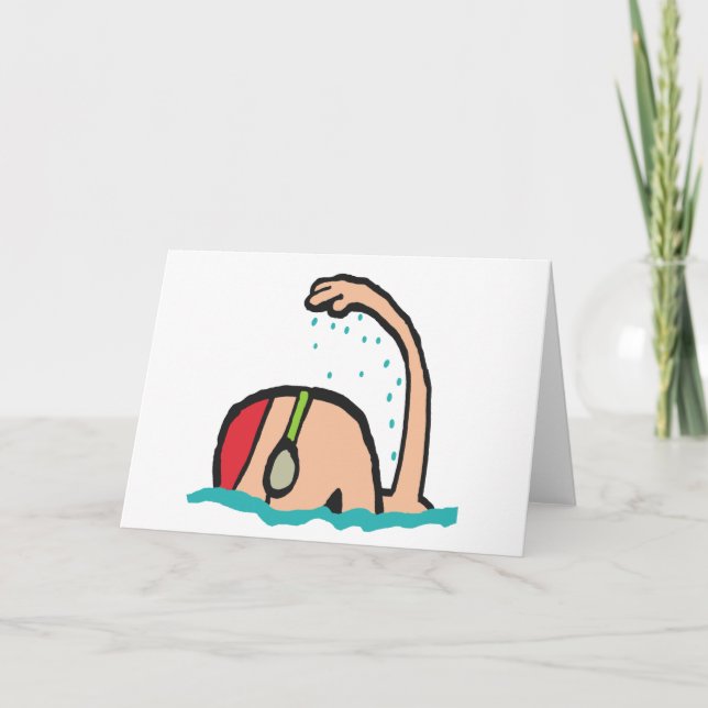 Swimming Card (Front)