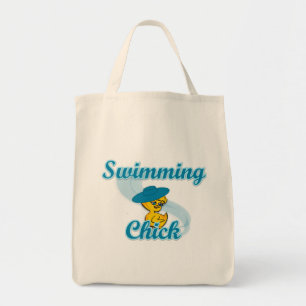 Swimming Chick #3 Tote Bag