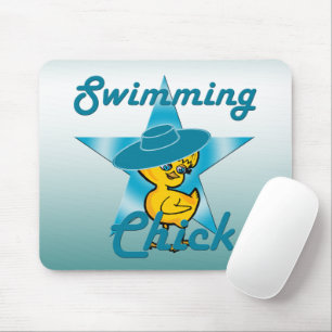 Swimming Chick #7 Mouse Mat