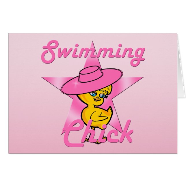 Swimming Chick #8 (Front Horizontal)