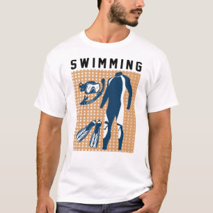 Swimming Clothes and Goggles T-Shirt