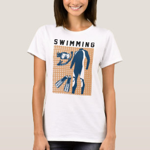 Swimming Clothes and Goggles T-Shirt