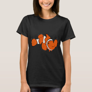 swimming clownfish looking at you T-Shirt