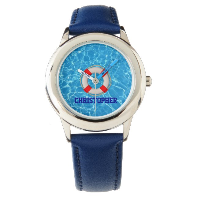 Swimming Coach Pool LIfesaver Watch (Front)