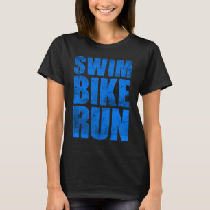 SWIMMING CYCLING RUNNING KONA 2023 TRIATHLETE MENS T-Shirt
