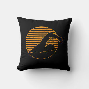 Swimming Design Gift For Swimming Lover Cushion