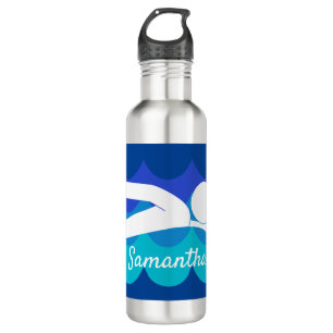 Swimming Design Water Bottle