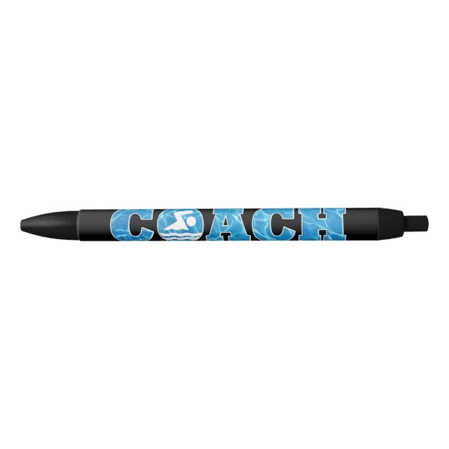 Swimming & Diving Coach Pens for the Office (Front)
