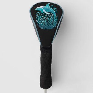 Swimming Dolphin Golf Head Cover