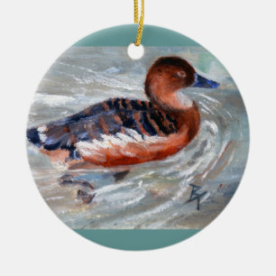 Swimming Duck Ornament