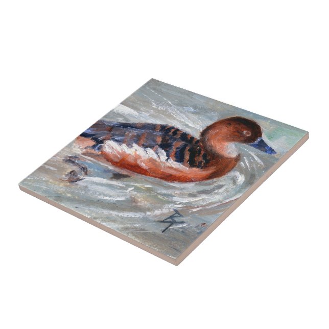 Swimming Duck Tile (Side)