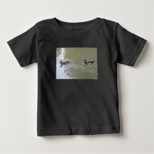 Swimming Ducks Baby T-Shirt