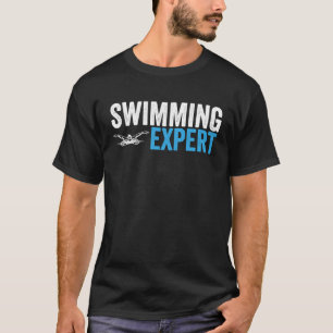 Swimming expert  Swimmer team sport swim T-Shirt