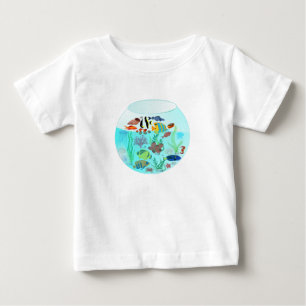 swimming fish bath baby T-Shirt