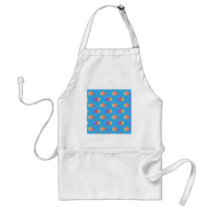 Swimming Fish Pattern Standard Apron