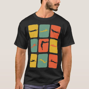 Swimming Float Retro Vintage T-Shirt