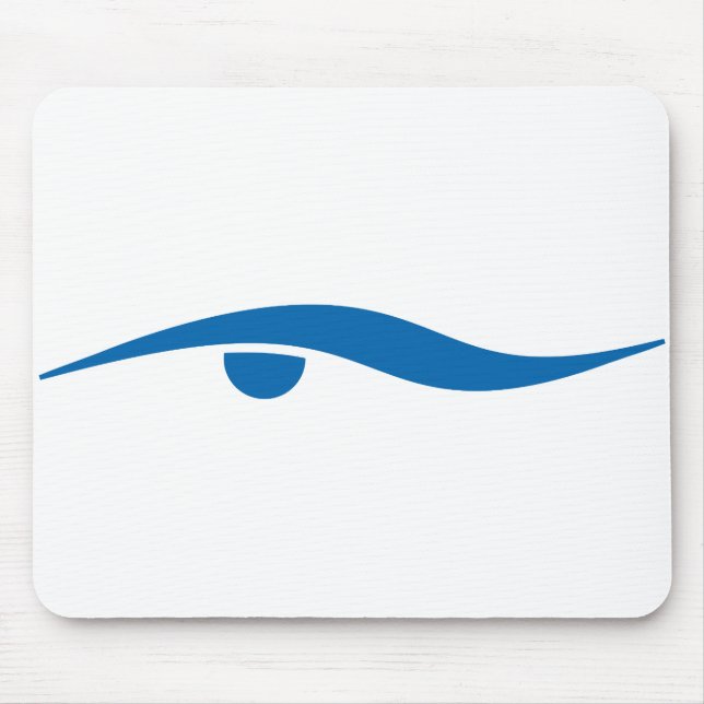 Swimming for life mouse mat (Front)