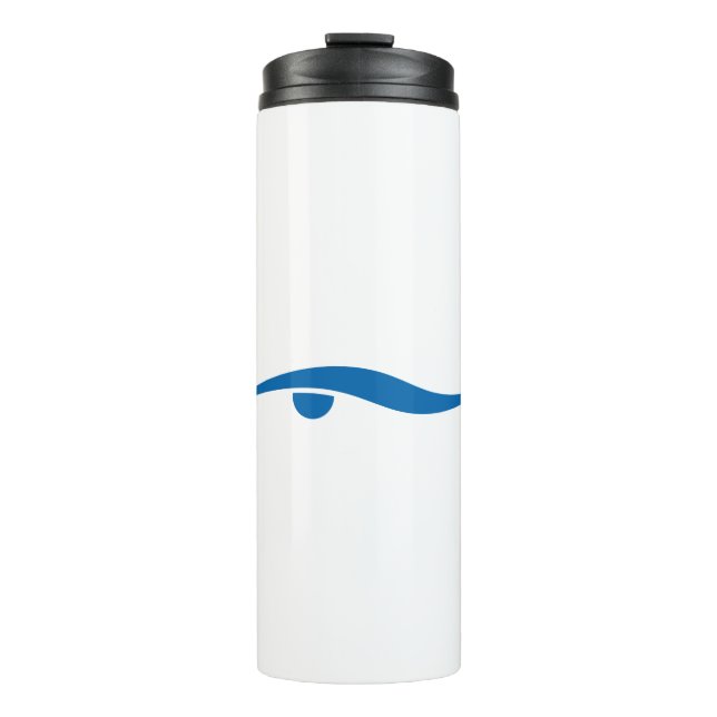 Swimming for life thermal tumbler (Front)