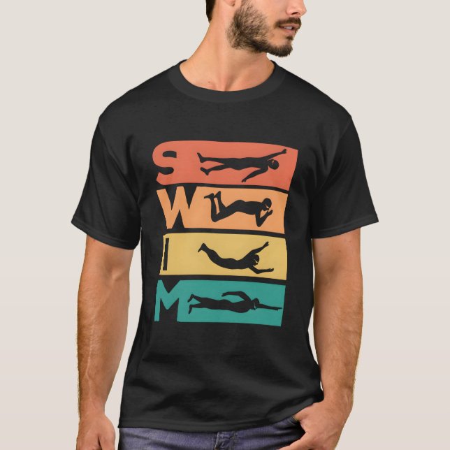 Swimming For Swimmers T-Shirt (Front)