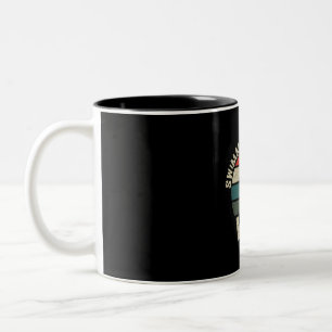 Swimming Gets Me Wet Funny Swim Gag For Swimmers Two-Tone Coffee Mug