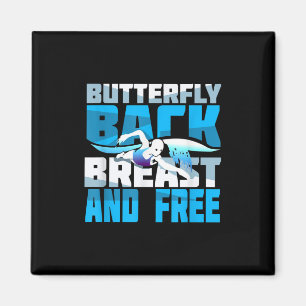 Swimming Gift For Swimmer Magnet