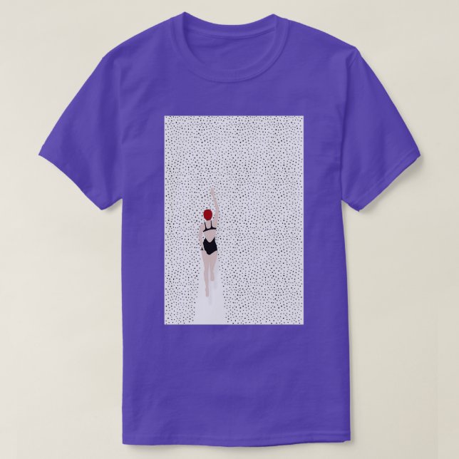 Swimming Girl 2 T-Shirt (Design Front)