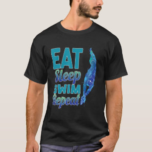 Swimming Graphic For Women And Men Swimmer 1 T-Shirt