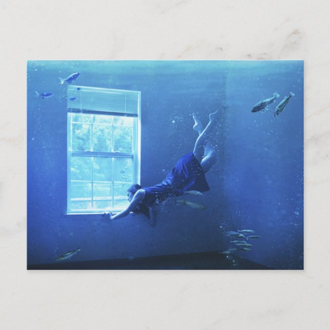 Swimming In A Room Postcard (Front)