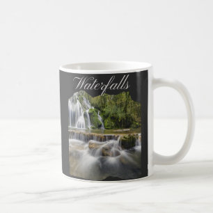 Swimming in Mountain Waterfalls Coffee Mug