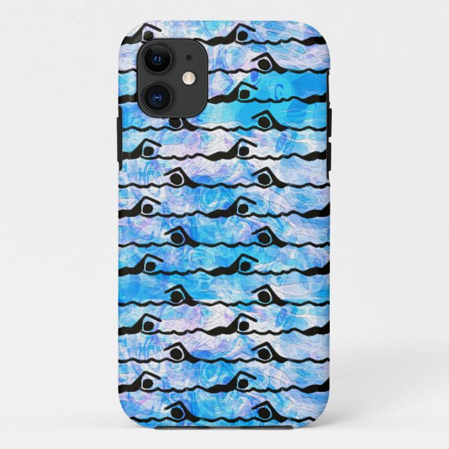 SWIMMING iPhone 5 Case-Mate Case (Back)