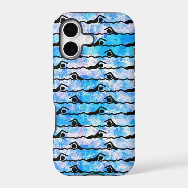 SWIMMING iPhone 5 Case-Mate Case (Back)