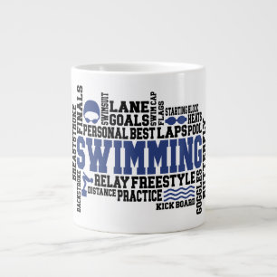 Swimming- Jumbo Mug