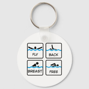 swimming key ring