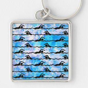 SWIMMING KEY RING