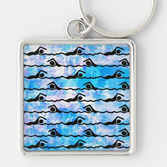 SWIMMING KEY RING (Front)