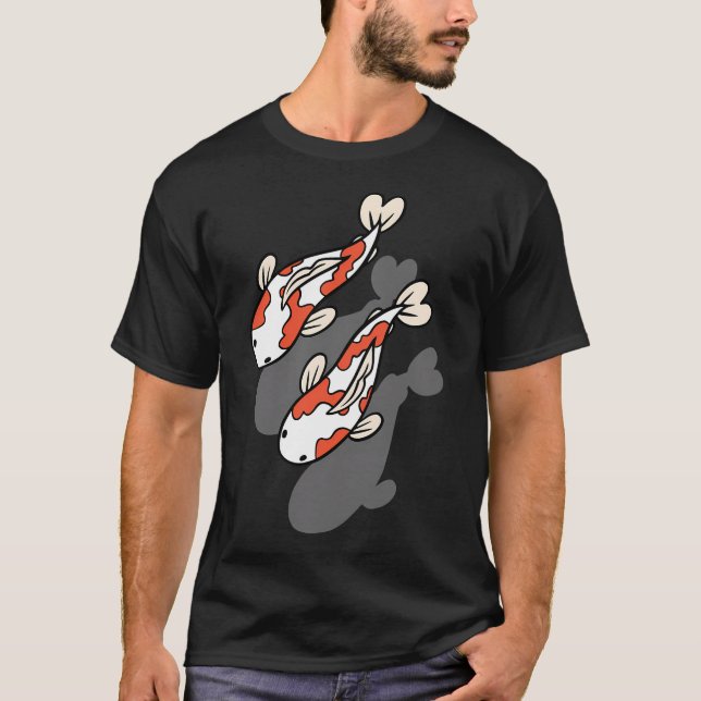 Swimming Koi T-Shirt (Front)