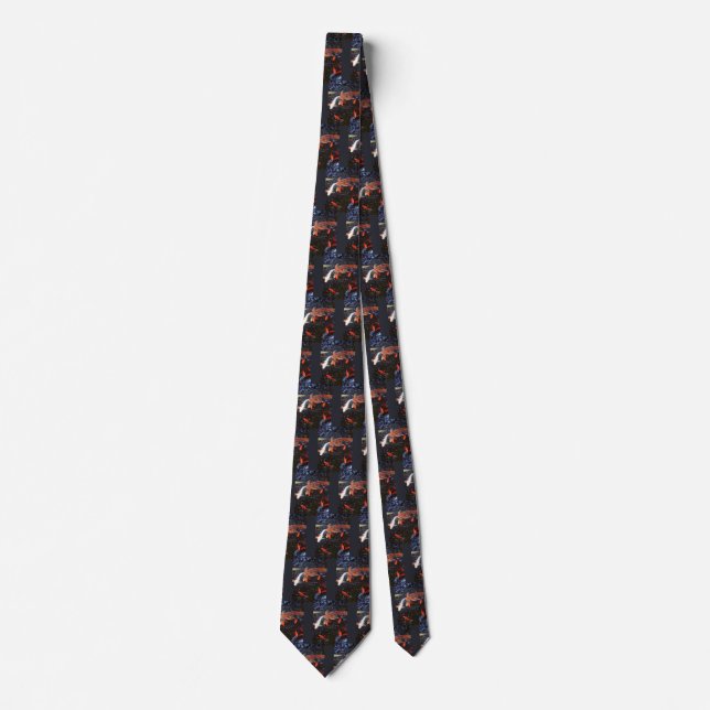 Swimming Koi Tie (Front)