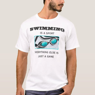 Swimming  Ladie T-Shirt